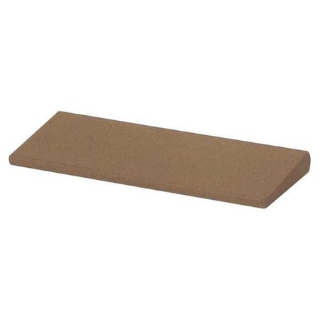 NORTON ABRASIVES Sharpening File, Rnd Edge, AlO, Medium, PK5 61463687180