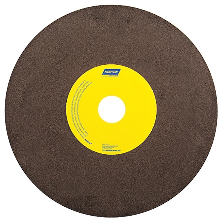 Norton Abrasives Cut-Off Wheel, 12 in. Dia, AO, 100 G, PK10 66253322151