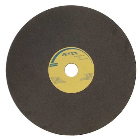 Norton Abrasives Cut-Off Wheel, 12 in. Dia, AO, 100 G, PK10 66253322152