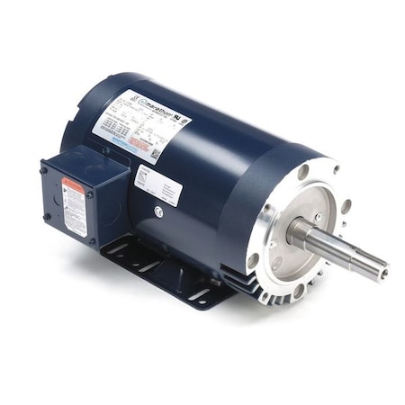 Leeson Close-Coupled Pump Motor, 3-Phase, 3 HP 145TTDR6013