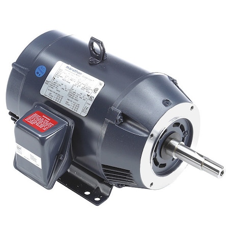 Marathon Close-Coupled Pump Motor, 3-Ph, 7-1/2 HP 184TTDBD6007