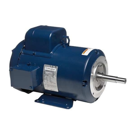 Marathon Pump Motor, 1-Ph, 10 HP, 3400-3600,215JM 215TBFW7010