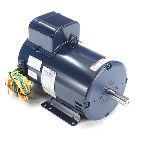 Marathon Crop Dryer Motor, Capacitor-Start, 5 HP, 230V AC, 3,535 Nameplate RPM, 184TZ Frame 184TCDW7615