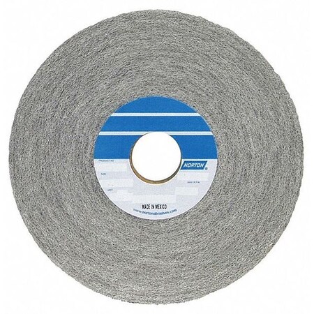 Norton Abrasives Convolute Wheel, Deburring 8in.x1in., PK3 66261055209