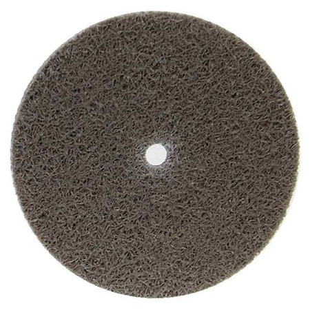 Norton Abrasives Unitized Wheel, 3 in Dia, 1/2 in W, 1/4 in Arbor Hole 66261014893