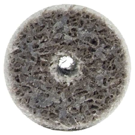 Norton Abrasives Unitized Wheel, 1 in Dia, 1 in W, 3/16 in Arbor Hole 66261014924