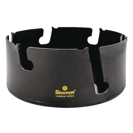 Starrett 6" Tungsten Carbide Tipped Hole Saw, Multi-Purpose MPH0600