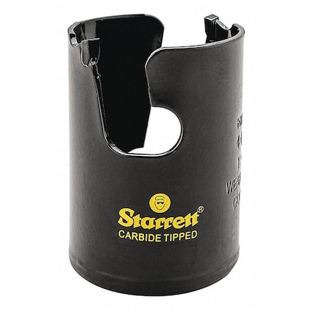 Starrett 1-7/8" Tungsten Carbide Tipped Hole Saw, Multi-Purpose MPH0178