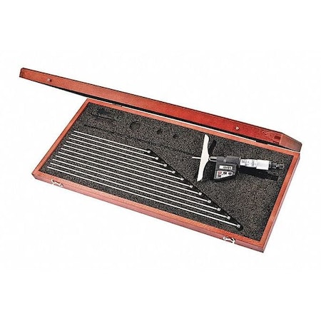 Starrett Mic Elect Depth Gage 749MEBZ-300