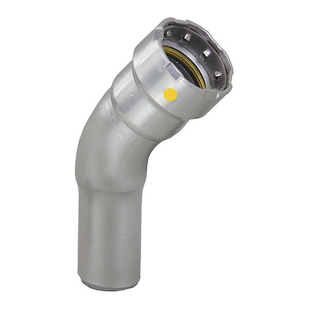 Viega Strt Elbow 45, Crbn Stl, P:1-1/4, Ftg:1-1/4 26116