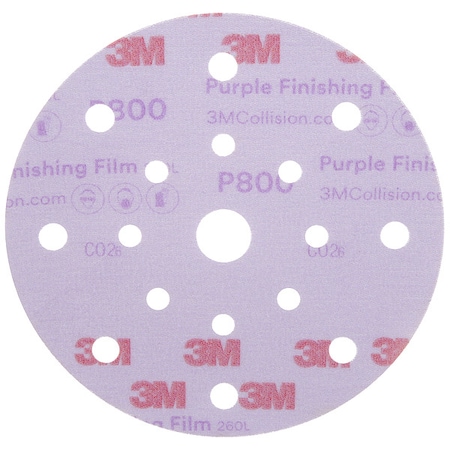 3M HookitPrplFinish FilmDiscDF34871 6, PK200 34781