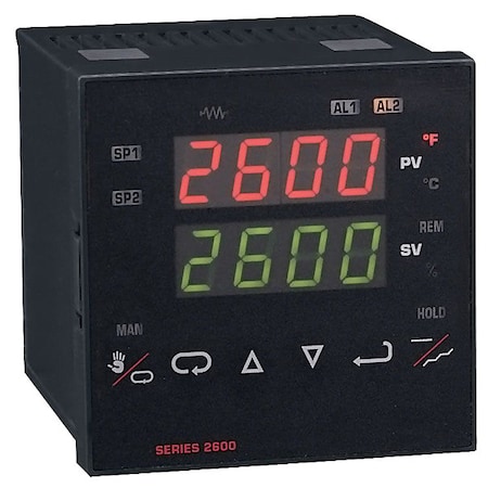 Dwyer Instruments Digital Temperature Controller, 95.9 mm L 26030