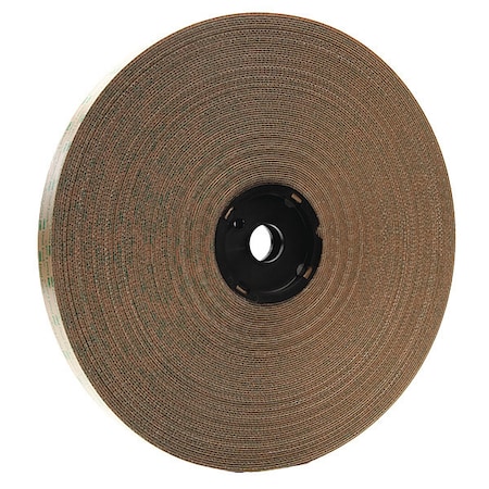 3M Reclosable Fastener, Acrylic Adhesive, 50 yds, 1 in W, Clear, 2 PK SJ4570