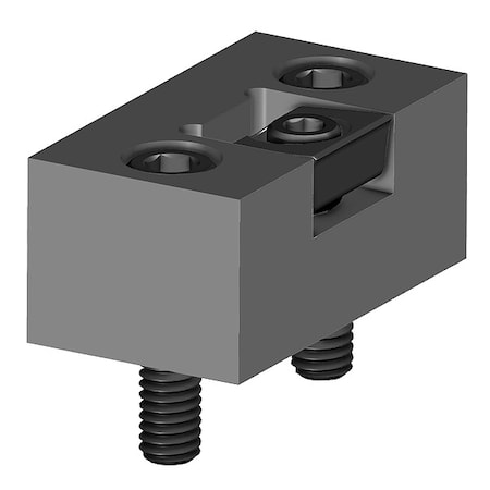 Mitee-Bite Products Fixture Clamp, 1/4"-20, Steel 26220