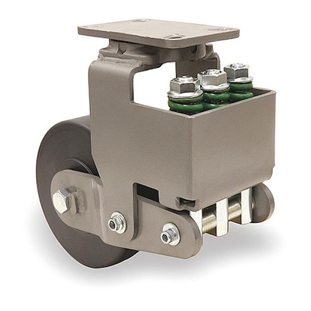 Hamilton Aerospace Spring Loaded Forge Master Swivel Caster, 10"X3" Nylast Wheel S-AEZFFM-13NYB
