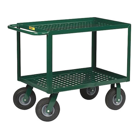 Little Giant Garden Cart, Steel, 1200 lb. Load Capacity, 41.5" L, 24" W, 35" H LGLP24369PG