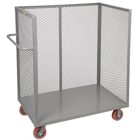 Little Giant Stock Cart, 12 ga. Steel (Deck), 3600 lb Load Capacity, 54" L T124486PY