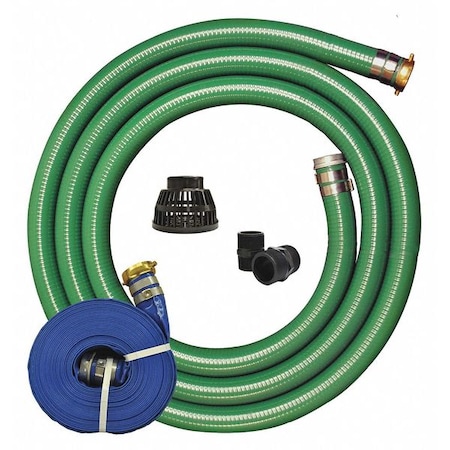 Eagle Suction/Discharge Pump Hose Kit, 2" A007-AMHOSEKIT2C