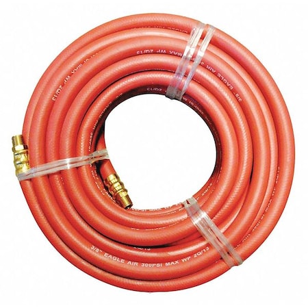 Eagle 3/8" x 50 ft Air Pneumatic Hose 300 psi AH10-038MM50
