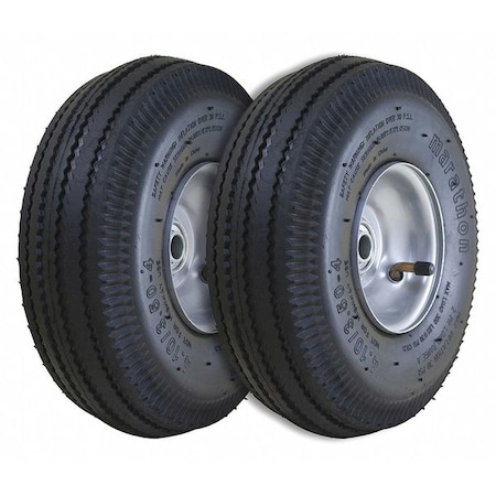 Marathon Sawtooth Pneu Air Filed Tire 4.10-4, PK2 02310