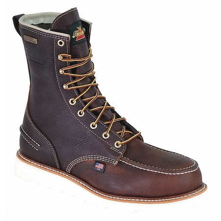 Thorogood Shoes Boot, W/P, Moc, Steel, Pistop, 8", 10 2E, PR 804-38001002E