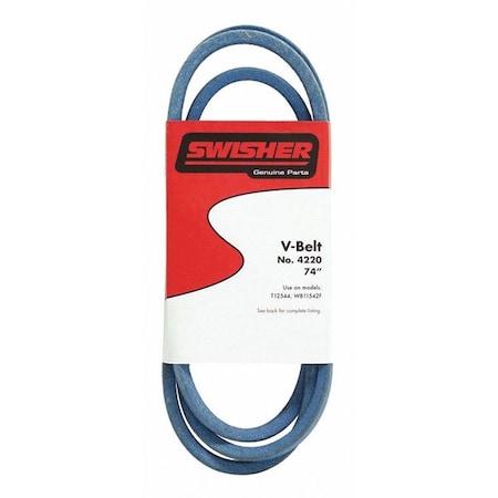 Swisher Belt, 74" 4220