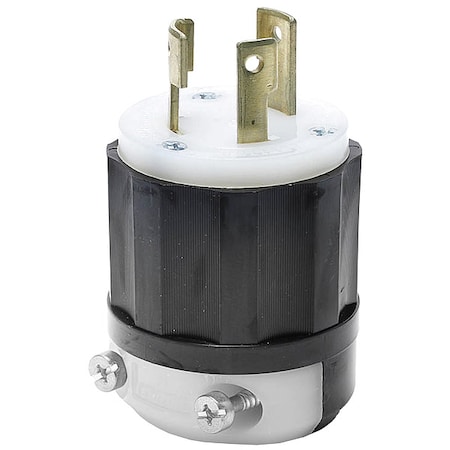 Leviton Locking Plug, L11-30P, 30 A, 250V AC, Three Phase, 3 Pole ...