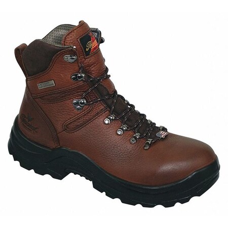Thorogood Shoes Boot, Omni, 6", WP, Brn, Pl Toe, 10.5 3E, PR 814-32661053E