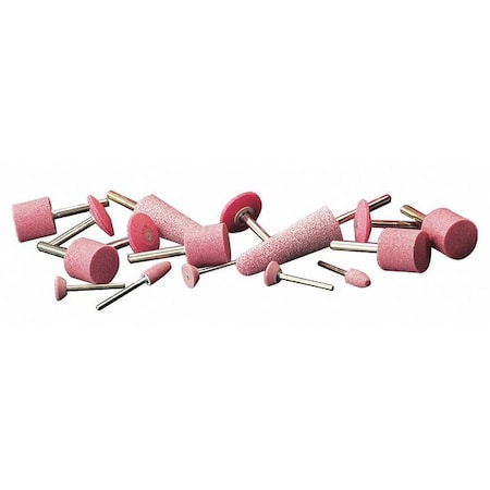 Cgw Abrasives Mounted Point, A-3, 1/4 Shnk 35953