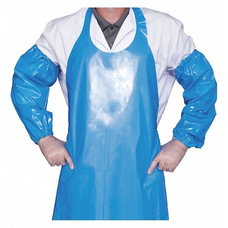 Top Dog Protective Sleeve, 18 in Length, 6 mil Thick, Not Applicable Seam, Blue 84013