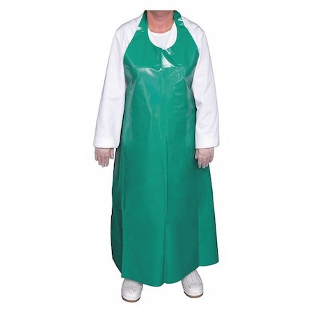 Top Dog Die Cut Apron, 50", 6 mil, Green 80022