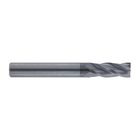 Melin Tool Co End Mill, Carbide HP, Sq 1/2x1, Number of Flutes: 4 CCMG40-1616-ALTIN