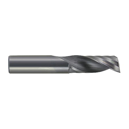 Melin Tool Co Carbide Router, 1F, Square, 1/8" x 1/2", Overall Length: 2" ARMG-804