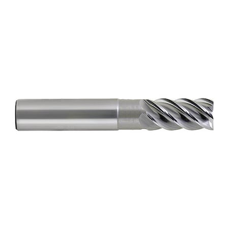 MELIN TOOL CO Carbide HP End Mill, Square, 3/8" x 9/16", Overall Length: 4" GXMG5-1212-N-ZRN