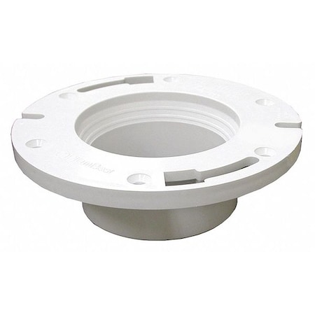 Jones Stephens Closet Flangeless, KnocKOut, PVC, 3"x4" C51340