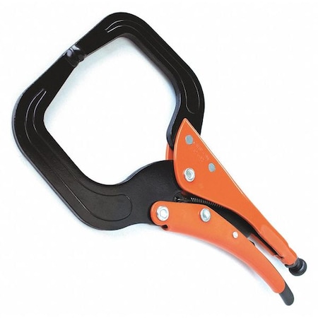 Grip-On 12" Steel locking C-Clamp pliers. GR12412