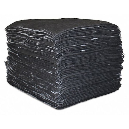 Fiberlink Absorbent Pad, Recycled, HW, Oil Only, PK100 RPPUB12