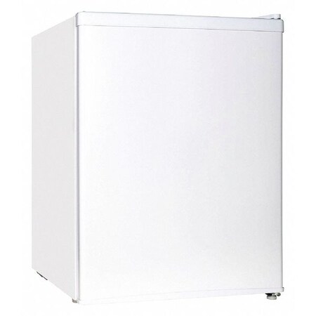 Midea Compact Refrigerator, 2.4 cu. ft., White WHS-87LW1