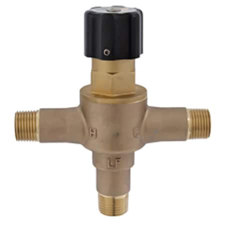 Leonard Valve Point Of Use Mixing Valve, 1/2 in Inlet 270-LF-CP