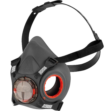 Pip Half Mask Respirator, P100, Bayonet, Size, M Not Applicable Cartridges Included 272-RPRF8820