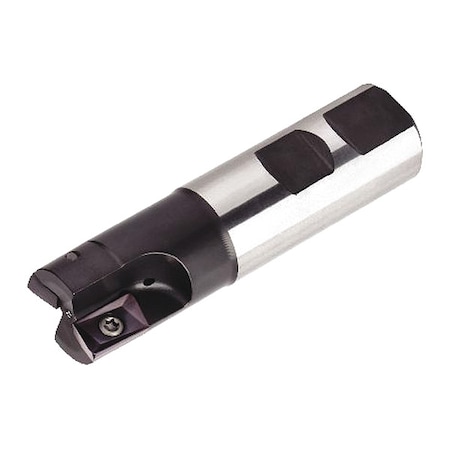 Widia Indexable Profiling End Mill, M680 Series, High Speed Steel, 14.00mm Depth of Cut 12396923400