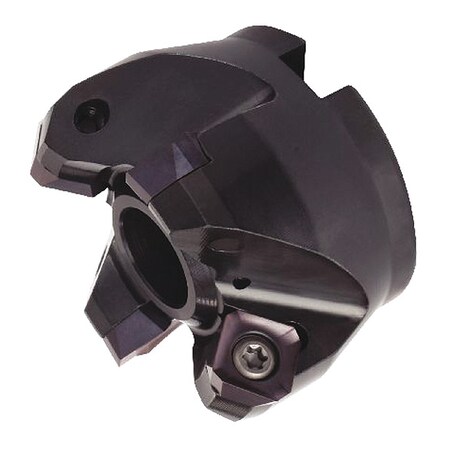 Widia Indexable Profiling End Mill, M660 Series, High Speed Steel, 6.40mm Depth of Cut 12396204200