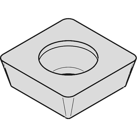 Widia Square Milling Insert, 12.70mm, Carbide SPMW432