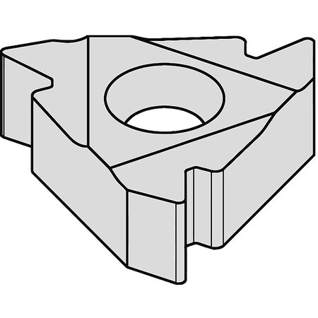 Widia Threading Insert, 3IRG, Triangle 3IRG60
