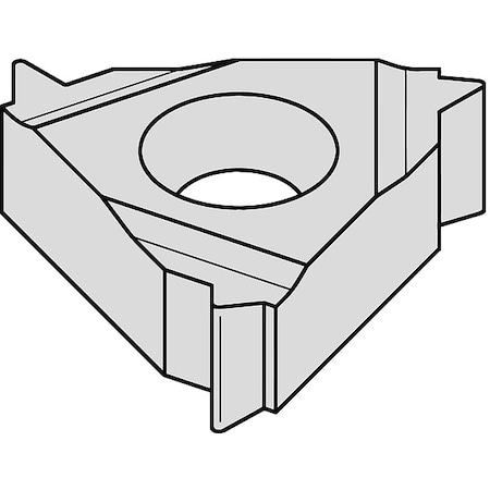 Widia Threading Insert, 3ER, Triangle 3ER115NPT