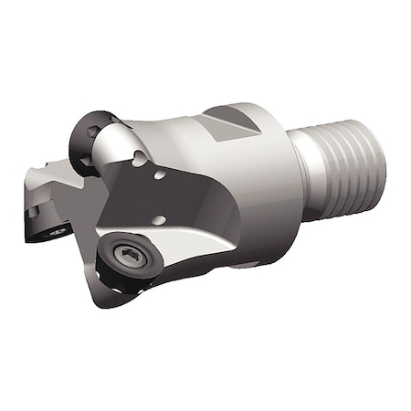 Widia Indexable Profiling End Mill, M100 Series, High Speed Steel, 6.00mm Depth of Cut 12391051200