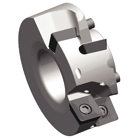 Widia Indexable Square Shoulder End Mill, M390 Series, High Speed Steel 12393051200