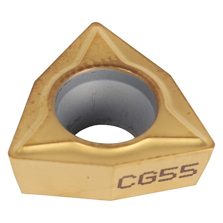 Widia Insert, Trigon, 3, WPMT, 1, Carbide WPMT3251LF CG55