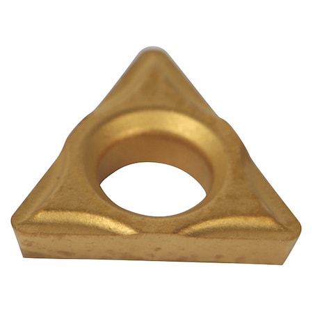 Widia Triangle Turning Insert, Triangle, 5/32 in, TDHH, 0.0156 in, Carbide TDHH13081 CG5