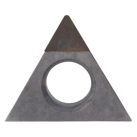 Widia Triangle Turning Insert, Triangle, 5/32 in, TDHB, 0.007 in, BN-Low CBN 2828579